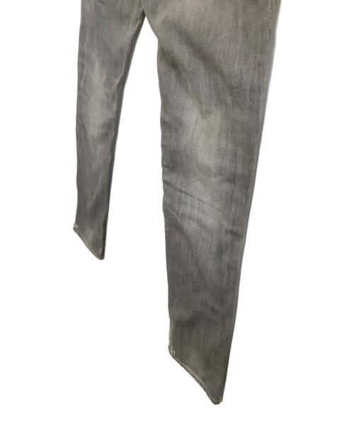 DSQUARED2（ディースクエアード）DSQUARED2 (ディースクエアード) デニムパンツ　Skinny Dan Light Grey ブラック サイズ:44の古着・服飾アイテム