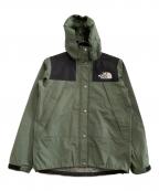 THE NORTH FACEザ ノース フェイス）の古着「マウンテンパーカー　マウンテンレインテックスジャケット」｜カーキ