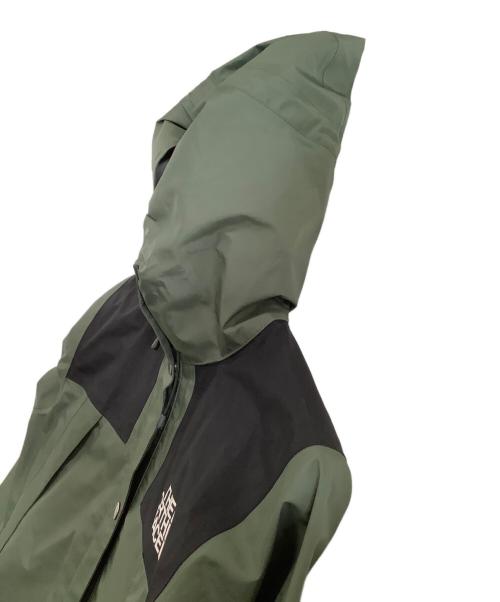 THE NORTH FACE（ザ ノース フェイス）THE NORTH FACE (ザ ノース フェイス) マウンテンパーカー　マウンテンレインテックスジャケット カーキ サイズ:XLの古着・服飾アイテム