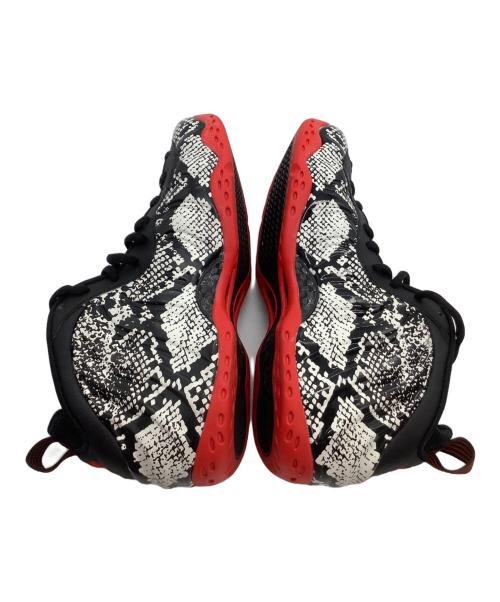 NIKE（ナイキ）NIKE (ナイキ) ミッドカットスニーカー AIR FOAMPOSITE ONE ブラック×ホワイト サイズ:28の古着・服飾アイテム