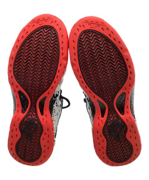NIKE（ナイキ）NIKE (ナイキ) ミッドカットスニーカー AIR FOAMPOSITE ONE ブラック×ホワイト サイズ:28の古着・服飾アイテム