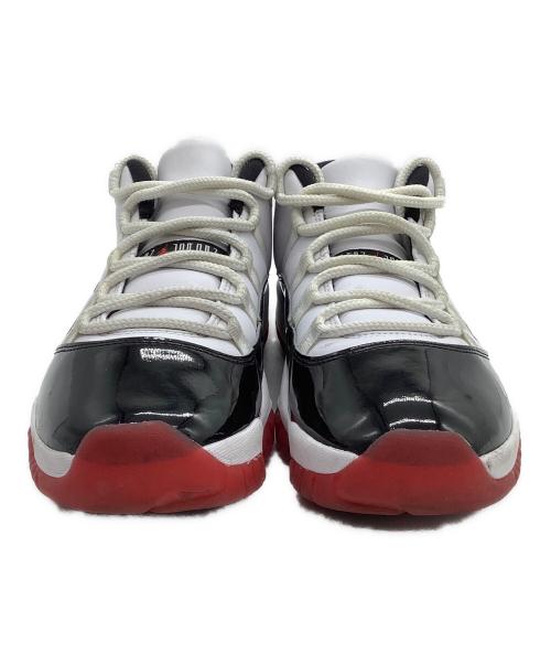 NIKE（ナイキ）NIKE (ナイキ) ローカットスニーカー　Air Jordan 11 Low ブラック×ホワイト サイズ:28の古着・服飾アイテム