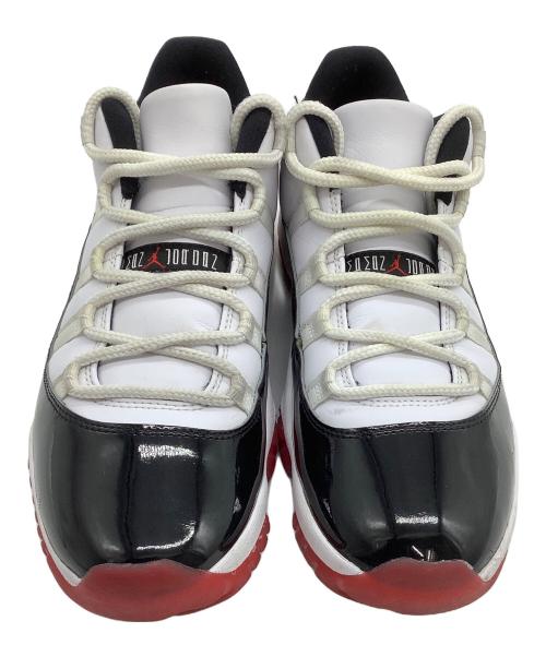 NIKE（ナイキ）NIKE (ナイキ) ローカットスニーカー　Air Jordan 11 Low ブラック×ホワイト サイズ:28の古着・服飾アイテム