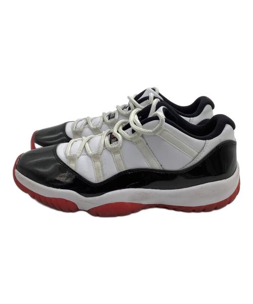 NIKE（ナイキ）NIKE (ナイキ) ローカットスニーカー　Air Jordan 11 Low ブラック×ホワイト サイズ:28の古着・服飾アイテム
