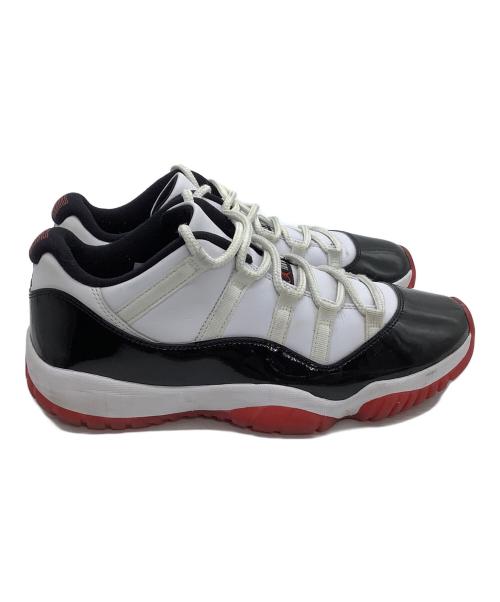 NIKE（ナイキ）NIKE (ナイキ) ローカットスニーカー　Air Jordan 11 Low ブラック×ホワイト サイズ:28の古着・服飾アイテム