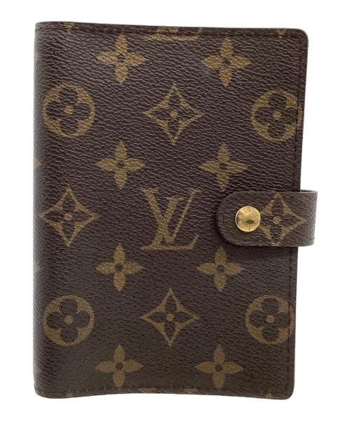 LOUIS VUITTON（ルイ ヴィトン）LOUIS VUITTON (ルイ ヴィトン) 手帳カバー モノグラム アジェンダPM ブラウンの古着・服飾アイテム