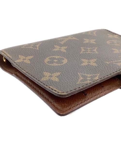 LOUIS VUITTON（ルイ ヴィトン）LOUIS VUITTON (ルイ ヴィトン) 手帳カバー モノグラム アジェンダPM ブラウンの古着・服飾アイテム