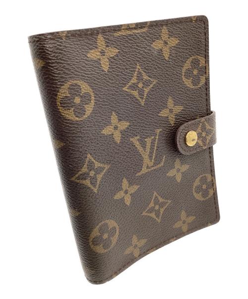 LOUIS VUITTON（ルイ ヴィトン）LOUIS VUITTON (ルイ ヴィトン) 手帳カバー モノグラム アジェンダPM ブラウンの古着・服飾アイテム