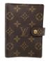 LOUIS VUITTON（ルイ ヴィトン）の古着「手帳カバー モノグラム アジェンダPM」｜ブラウン