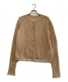 Paloma Wool（パロマウール）の古着「厚手カーディガン　AVEC PLAISIR」｜ベージュ