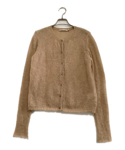 Paloma Wool（パロマウール）paloma wool (パロマウール) 厚手カーディガン　AVEC PLAISIR ベージュ サイズ:Mの古着・服飾アイテム