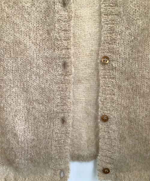 Paloma Wool（パロマウール）paloma wool (パロマウール) 厚手カーディガン　AVEC PLAISIR ベージュ サイズ:Mの古着・服飾アイテム
