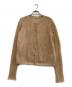 paloma wool（パロマウール）の古着「厚手カーディガン　AVEC PLAISIR」｜ベージュ