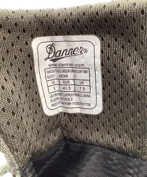 Danner（ダナー）Danner (ダナー) ミリタリーブーツ Tanicus 8 グリーン サイズ:8の古着・服飾アイテム