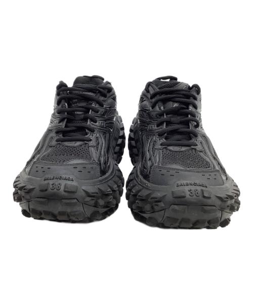 BALENCIAGA（バレンシアガ）BALENCIAGA (バレンシアガ) ローカットスニーカー DEFENDER BOUNCER ブラック サイズ:25の古着・服飾アイテム