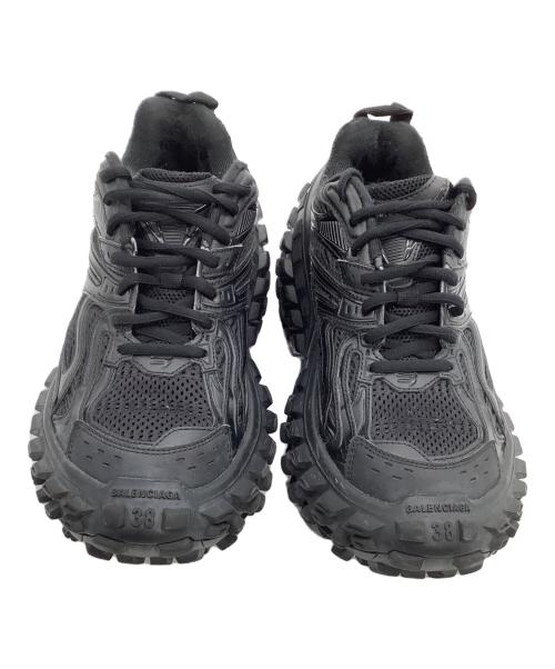 BALENCIAGA（バレンシアガ）BALENCIAGA (バレンシアガ) ローカットスニーカー DEFENDER BOUNCER ブラック サイズ:25の古着・服飾アイテム