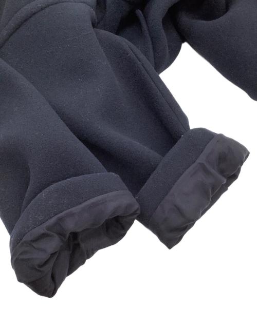 MACPHEE（マカフィー）MACPHEE (マカフィー) コート　パイルメルトン オーバーサイズドコート ネイビー サイズ:36の古着・服飾アイテム
