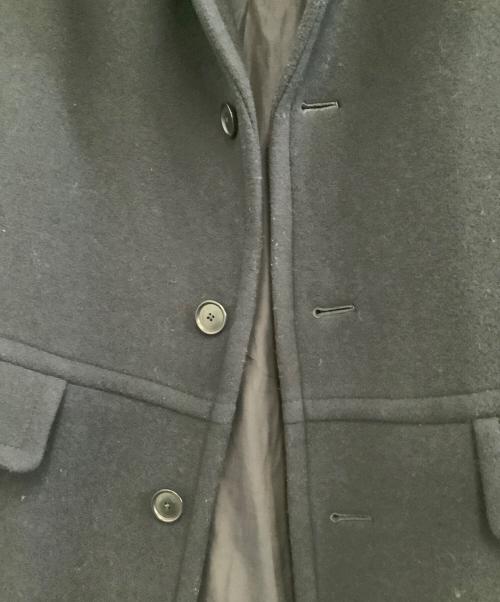 MACPHEE（マカフィー）MACPHEE (マカフィー) コート　パイルメルトン オーバーサイズドコート ネイビー サイズ:36の古着・服飾アイテム