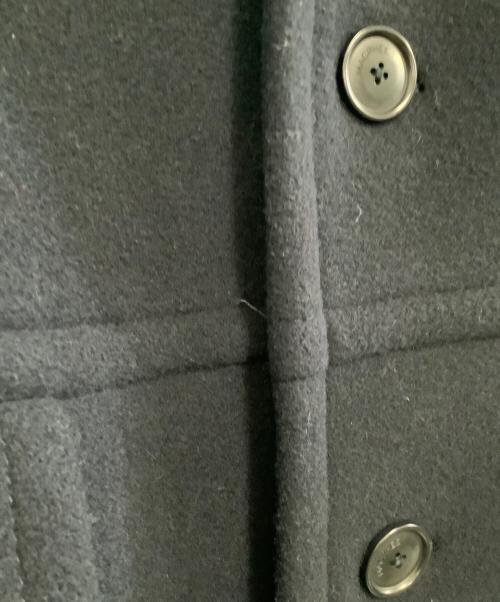 MACPHEE（マカフィー）MACPHEE (マカフィー) コート　パイルメルトン オーバーサイズドコート ネイビー サイズ:36の古着・服飾アイテム