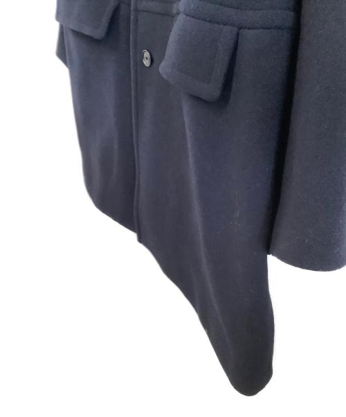 MACPHEE（マカフィー）MACPHEE (マカフィー) コート　パイルメルトン オーバーサイズドコート ネイビー サイズ:36の古着・服飾アイテム