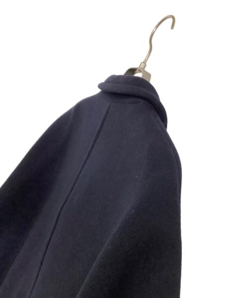 MACPHEE（マカフィー）MACPHEE (マカフィー) コート　パイルメルトン オーバーサイズドコート ネイビー サイズ:36の古着・服飾アイテム