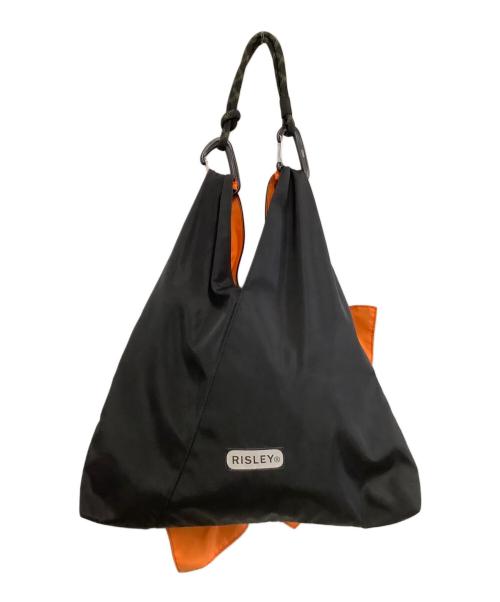 OUTDOOR PRODUCTS（アウトドア プロダクツ）OUTDOOR PRODUCTS (アウトドア プロダクツ) RISLEY (リズレー) トートバッグ　トライアングルフリルバッグ ブラックの古着・服飾アイテム