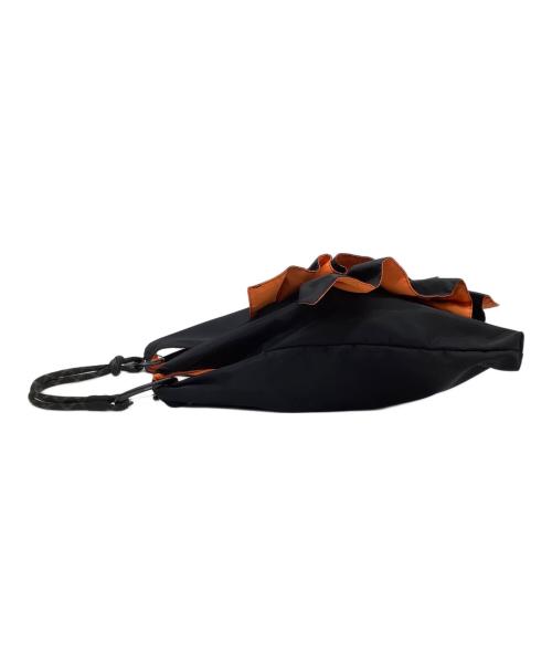 OUTDOOR PRODUCTS（アウトドア プロダクツ）OUTDOOR PRODUCTS (アウトドア プロダクツ) RISLEY (リズレー) トートバッグ　トライアングルフリルバッグ ブラックの古着・服飾アイテム