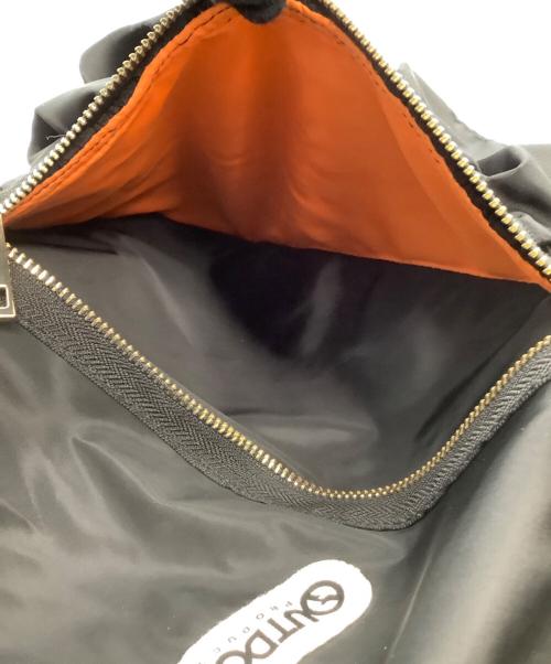 OUTDOOR PRODUCTS（アウトドア プロダクツ）OUTDOOR PRODUCTS (アウトドア プロダクツ) RISLEY (リズレー) トートバッグ　トライアングルフリルバッグ ブラックの古着・服飾アイテム