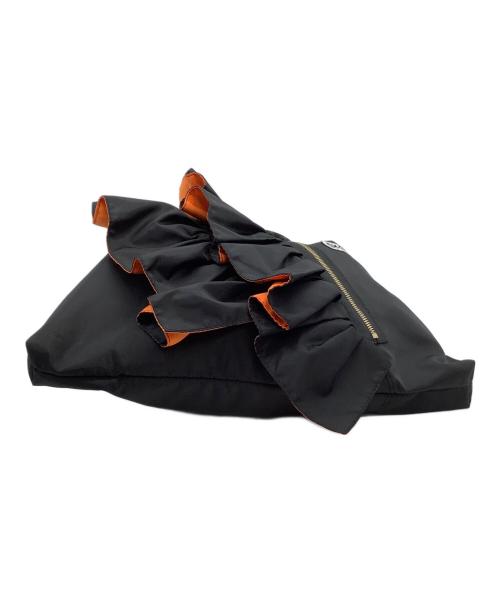 OUTDOOR PRODUCTS（アウトドア プロダクツ）OUTDOOR PRODUCTS (アウトドア プロダクツ) RISLEY (リズレー) トートバッグ　トライアングルフリルバッグ ブラックの古着・服飾アイテム