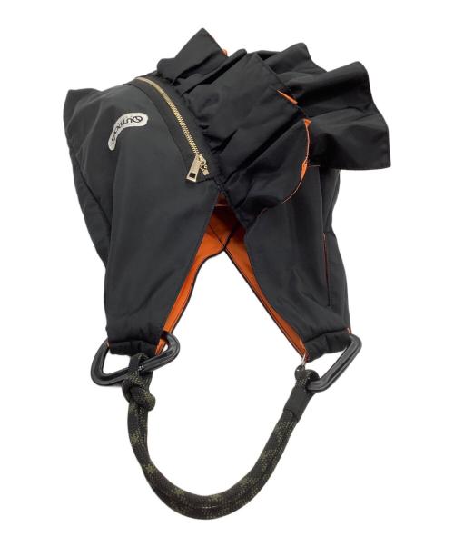 OUTDOOR PRODUCTS（アウトドア プロダクツ）OUTDOOR PRODUCTS (アウトドア プロダクツ) RISLEY (リズレー) トートバッグ　トライアングルフリルバッグ ブラックの古着・服飾アイテム