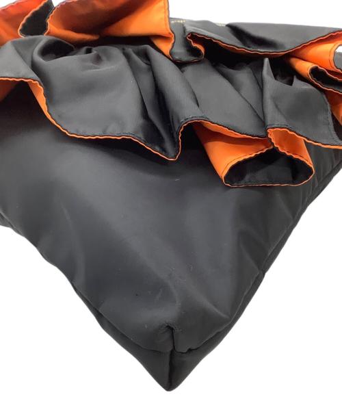 OUTDOOR PRODUCTS（アウトドア プロダクツ）OUTDOOR PRODUCTS (アウトドア プロダクツ) RISLEY (リズレー) トートバッグ　トライアングルフリルバッグ ブラックの古着・服飾アイテム