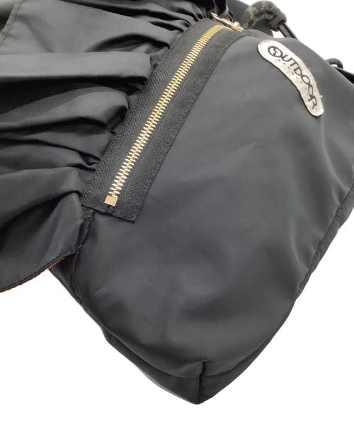 OUTDOOR PRODUCTS（アウトドア プロダクツ）OUTDOOR PRODUCTS (アウトドア プロダクツ) RISLEY (リズレー) トートバッグ　トライアングルフリルバッグ ブラックの古着・服飾アイテム