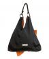 OUTDOOR PRODUCTS (アウトドア プロダクツ) RISLEY (リズレー) トートバッグ　トライアングルフリルバッグ ブラック：10000円
