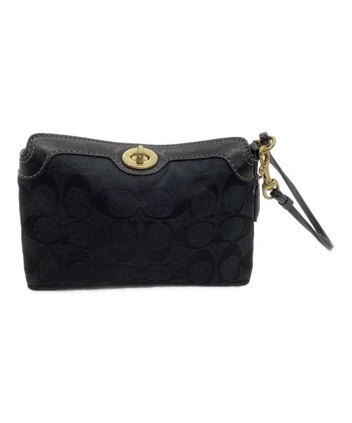 COACH（コーチ）COACH (コーチ) リストレット シグネチャー ブラックの古着・服飾アイテム