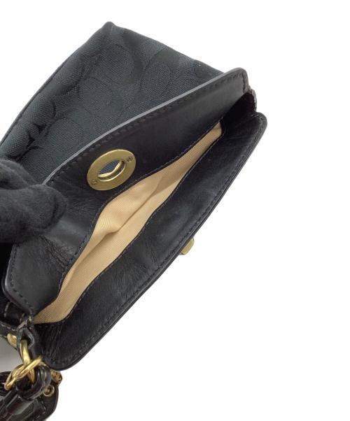 COACH（コーチ）COACH (コーチ) リストレット シグネチャー ブラックの古着・服飾アイテム