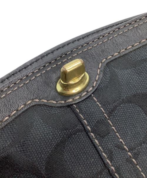 COACH（コーチ）COACH (コーチ) リストレット シグネチャー ブラックの古着・服飾アイテム