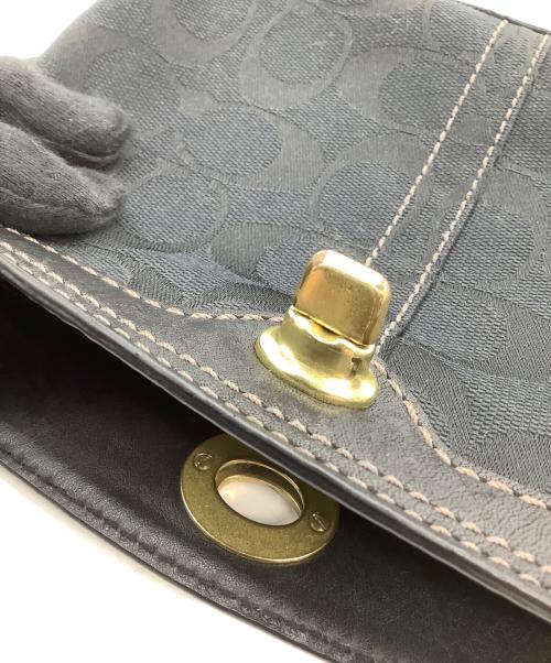 COACH（コーチ）COACH (コーチ) リストレット シグネチャー ブラックの古着・服飾アイテム