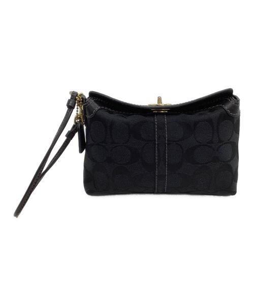 COACH（コーチ）COACH (コーチ) リストレット シグネチャー ブラックの古着・服飾アイテム