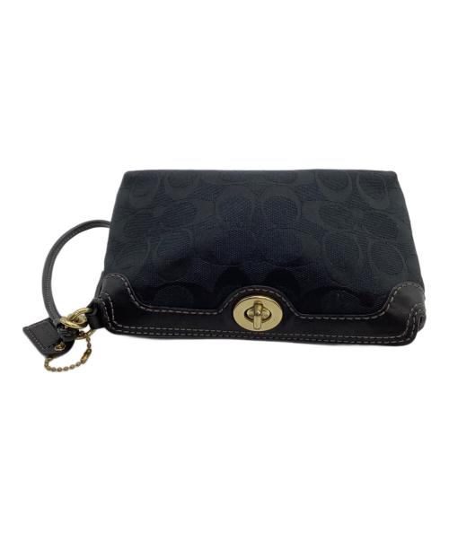 COACH（コーチ）COACH (コーチ) リストレット シグネチャー ブラックの古着・服飾アイテム