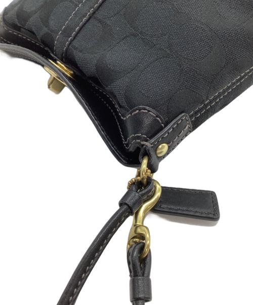 COACH（コーチ）COACH (コーチ) リストレット シグネチャー ブラックの古着・服飾アイテム