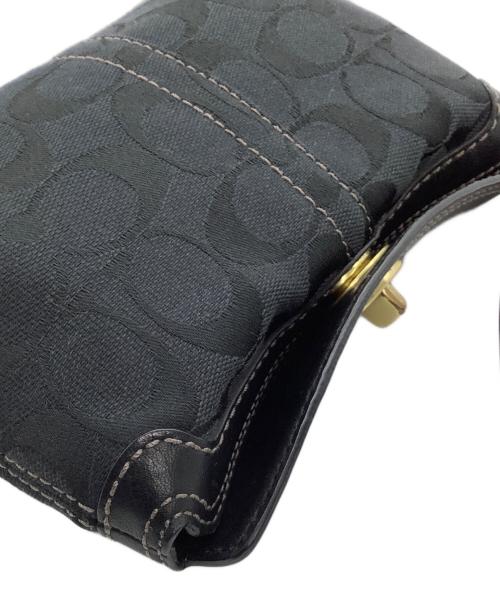 COACH（コーチ）COACH (コーチ) リストレット シグネチャー ブラックの古着・服飾アイテム