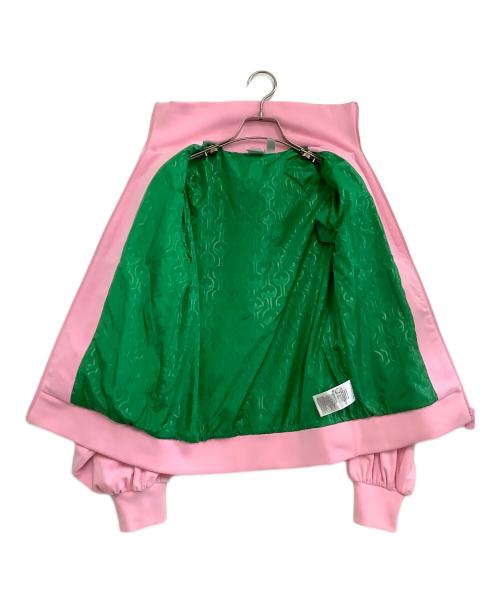 adidas（アディダス）adidas (アディダス) トラックジャケット ピンク×グリーン サイズ:Sの古着・服飾アイテム