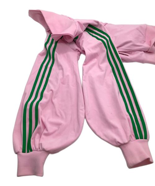 adidas（アディダス）adidas (アディダス) トラックジャケット ピンク×グリーン サイズ:Sの古着・服飾アイテム