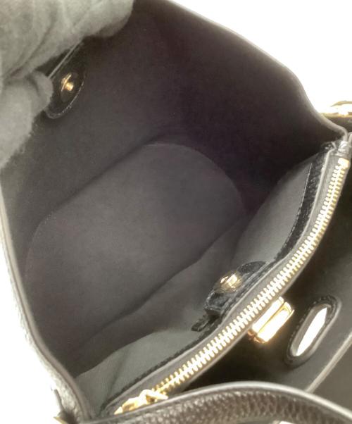 FURLA（フルラ）FURLA (フルラ) バケツ型ショルダーバッグ Danae バケットバッグ S ブラックの古着・服飾アイテム