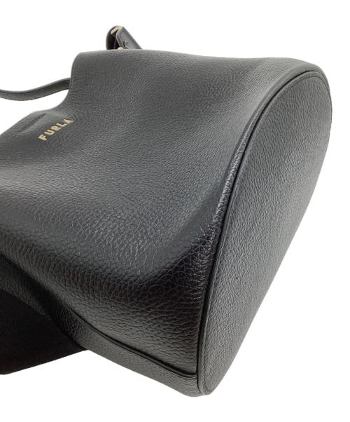FURLA（フルラ）FURLA (フルラ) バケツ型ショルダーバッグ Danae バケットバッグ S ブラックの古着・服飾アイテム