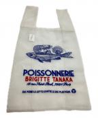 BRIGITTE TANAKAブリジットタナカ）の古着「エコバッグ　POISSONNERIE」｜ホワイト