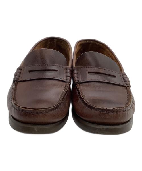 PARABOOT（パラブーツ）PARABOOT (パラブーツ) コインローファー ブラウン サイズ:3の古着・服飾アイテム