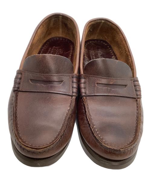 PARABOOT（パラブーツ）PARABOOT (パラブーツ) コインローファー ブラウン サイズ:3の古着・服飾アイテム