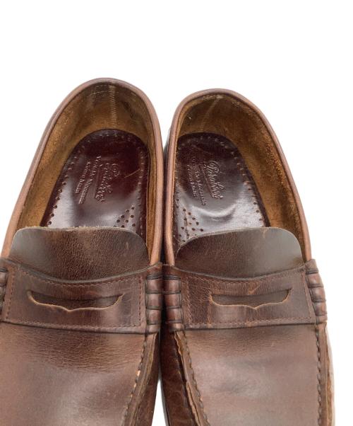 PARABOOT（パラブーツ）PARABOOT (パラブーツ) コインローファー ブラウン サイズ:3の古着・服飾アイテム