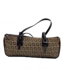 FENDI（フェンディ）の古着「ハンドバッグ ズッキーノ」｜ベージュ